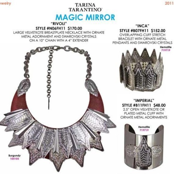 Pantages magic mirror Tarina Tarantino earrings - Picture 12 of 14